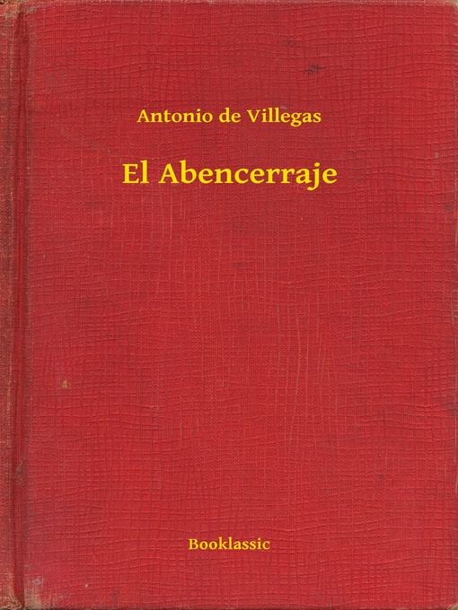 Title details for El Abencerraje by Antonio de Villegas - Available